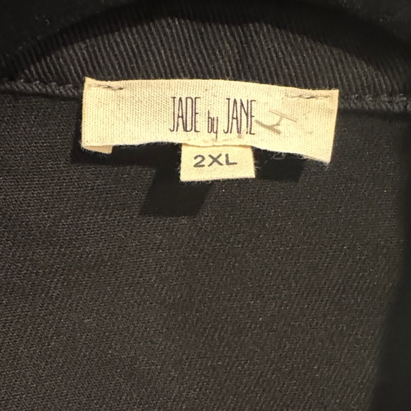 Black Jean Jacket with Patches - Picture 8 of 8